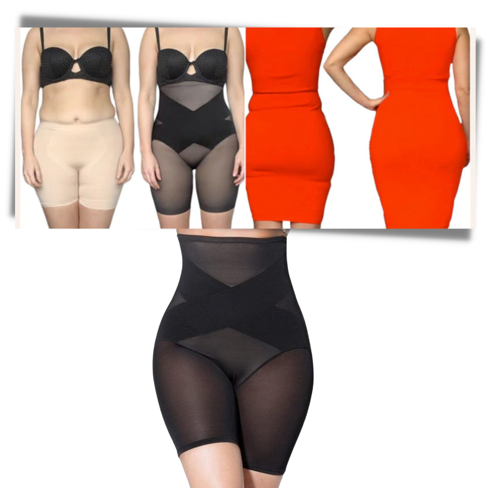Sous-vêtements gainant amincissant taille haute – Image 3