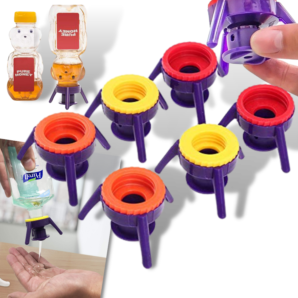 Lot de 6 bouchons supports de bouteille
