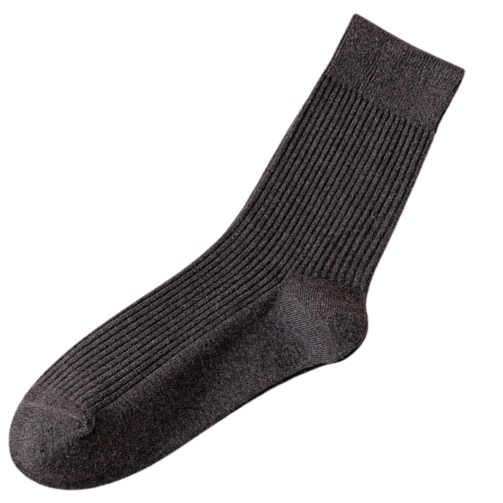 Chaussettes côtelées pour hommes (2 paires) – Image 2