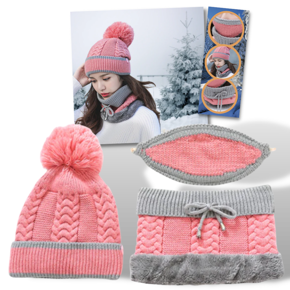 Ensemble de bonnets d'hiver