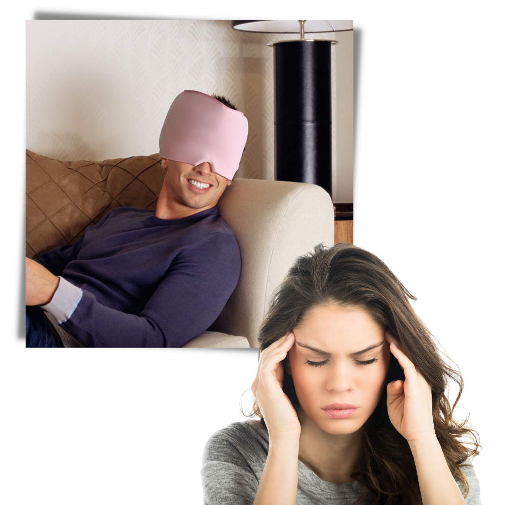 Bonnet anti migraine à thérapie chaud-froid – Image 3