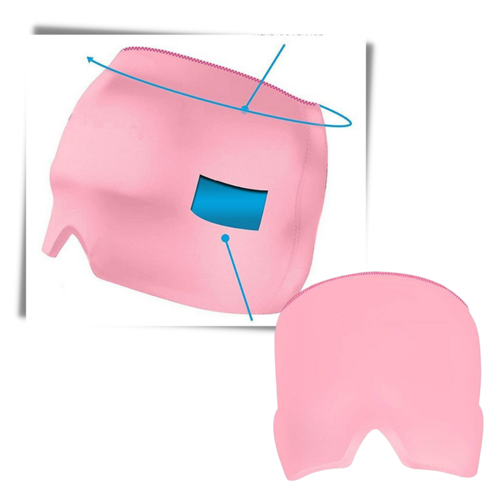 Bonnet anti migraine à thérapie chaud-froid – Image 5
