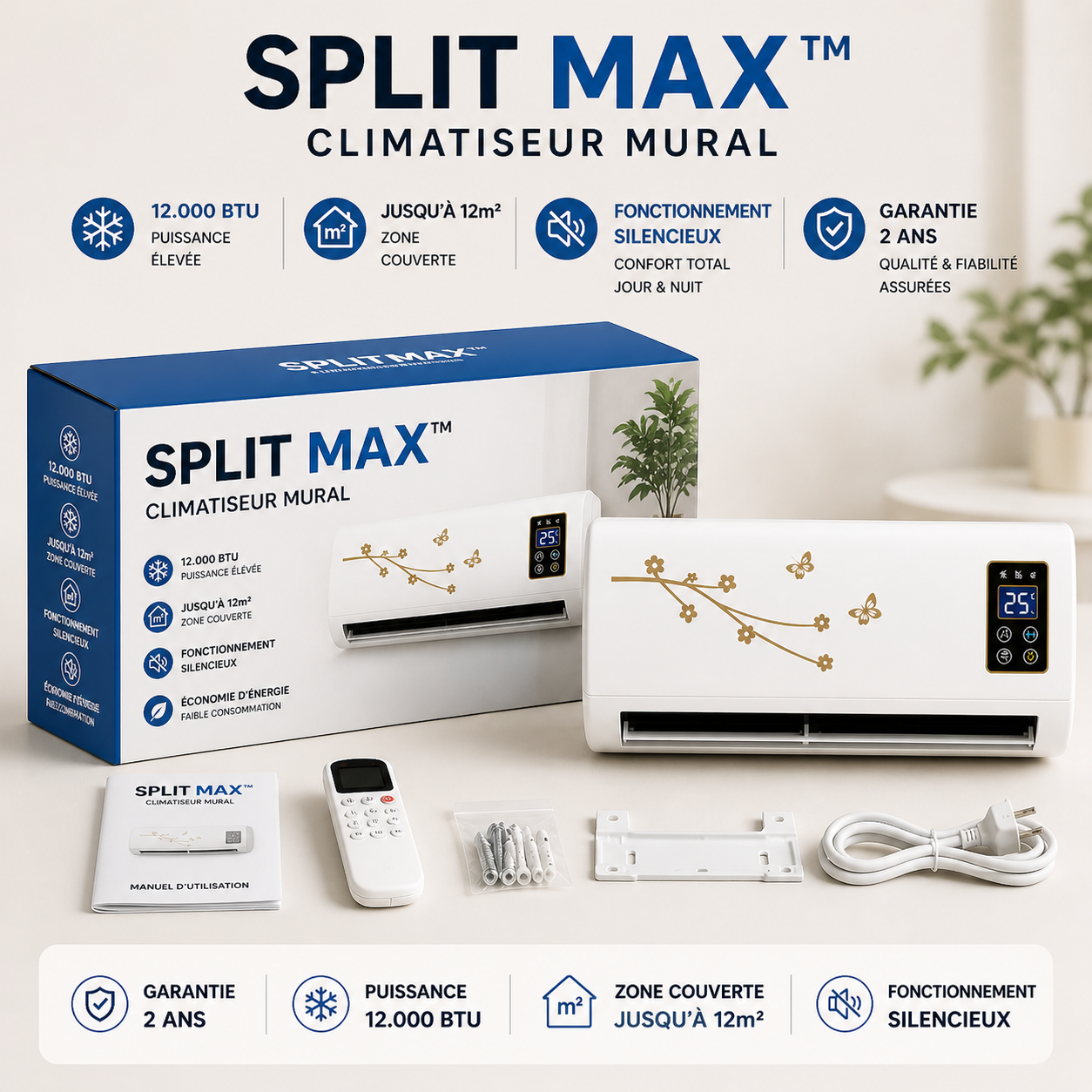 ❄️ Split Max™ – Climatiseur Portable Économique, Puissant et Sans Installation – Image 6