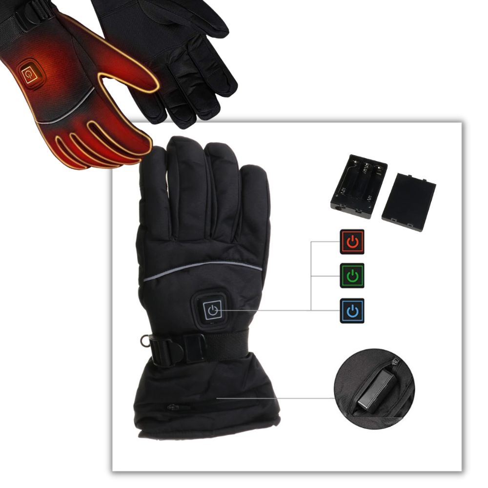 Gants chauffants électriques d'hiver – Image 6