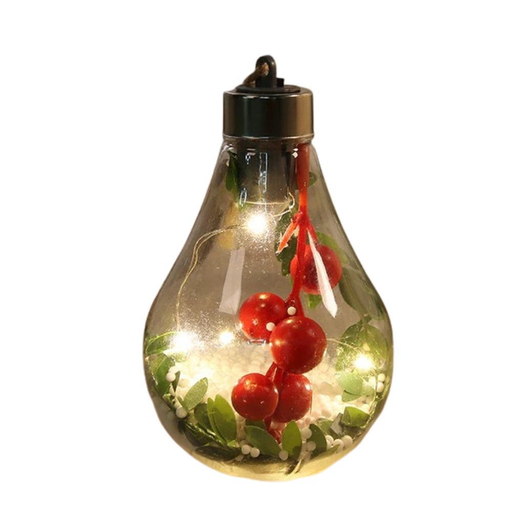 Ampoule Boule de Noël Transparente à LED – Image 11