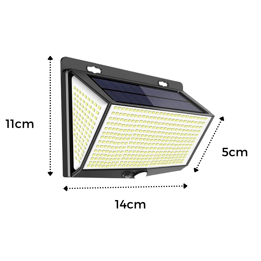 Lampe solaire d'extérieure 468 LED – Image 8