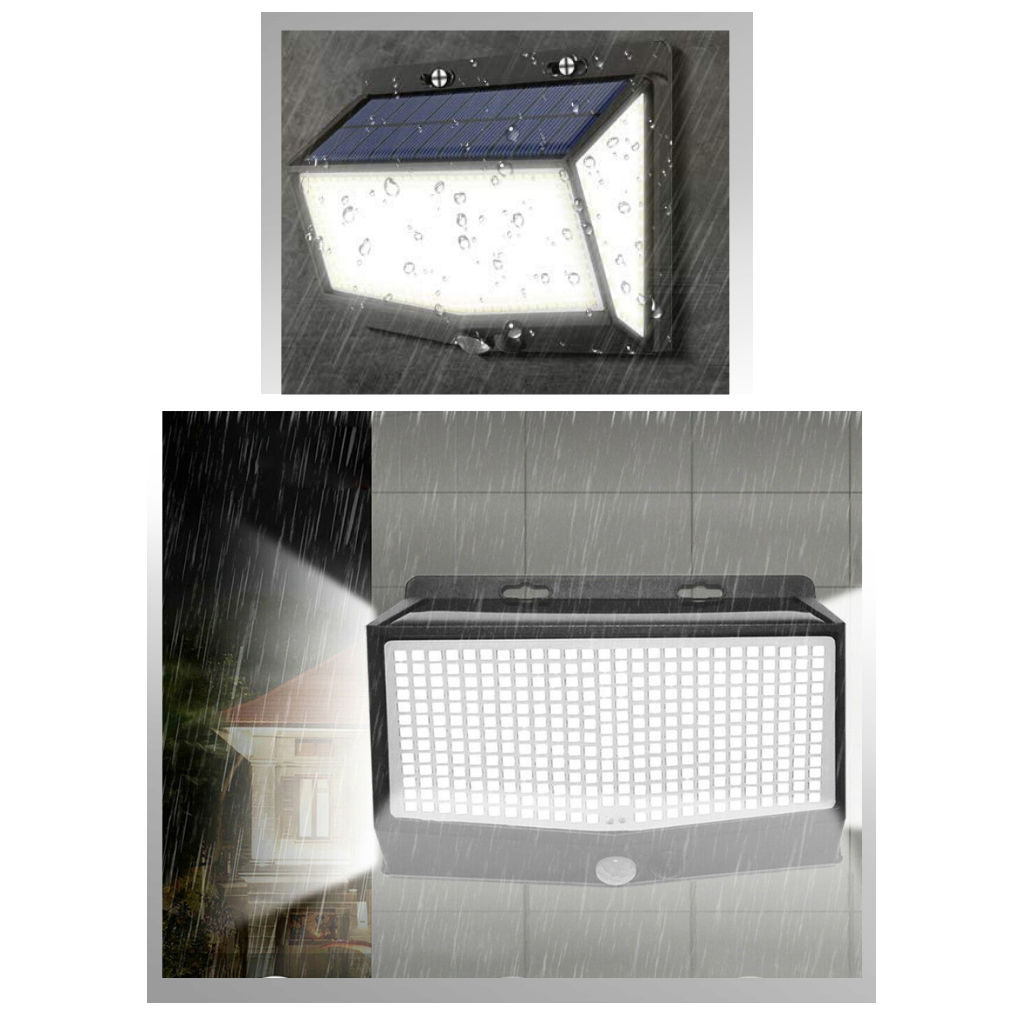 Lampe solaire d'extérieure 468 LED – Image 3