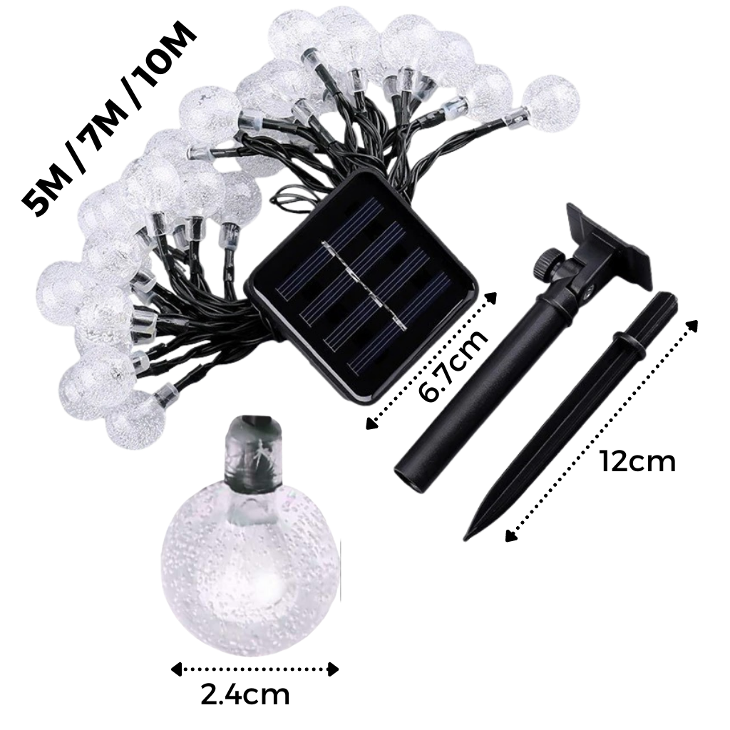 Guirlande lumineuse solaire – Image 8