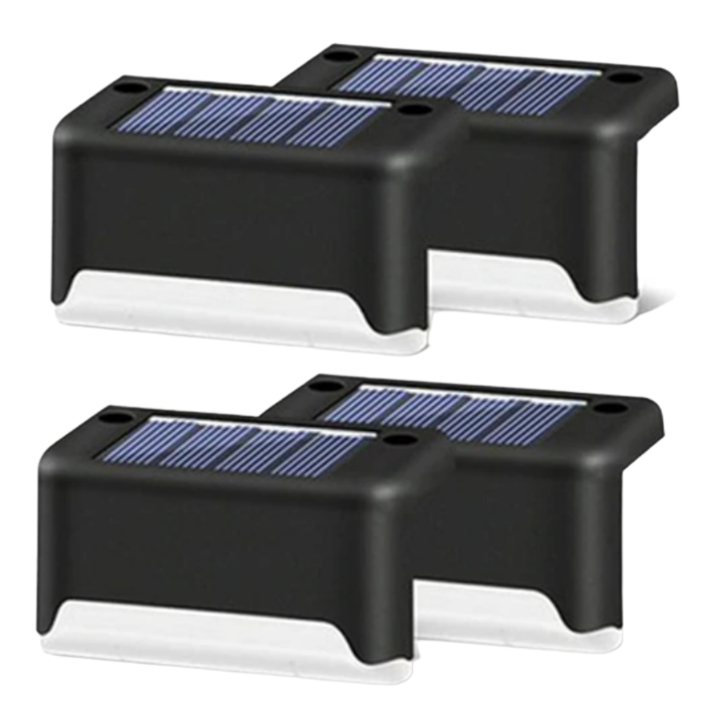 Lampes solaires à LED pour escalier (4 pièces) – Image 10