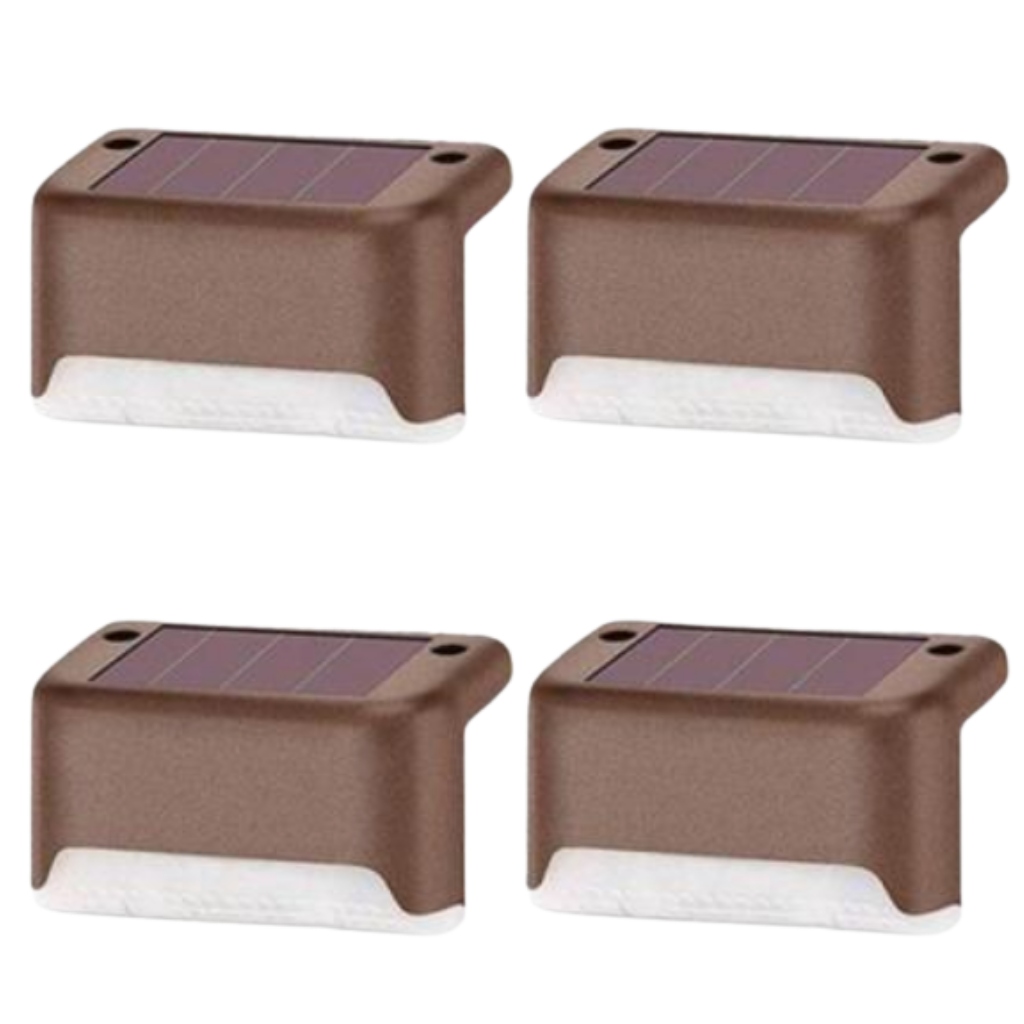 Lampes solaires à LED pour escalier (4 pièces) – Image 9