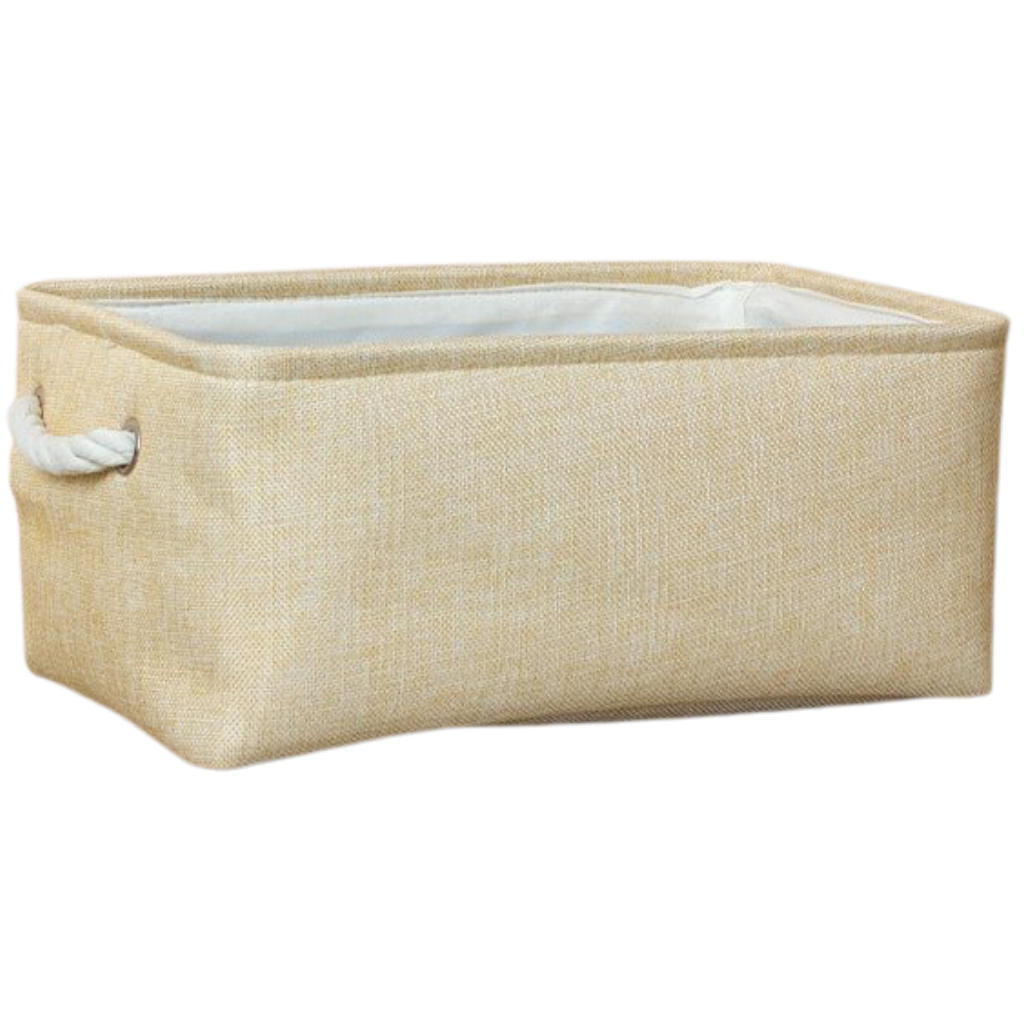Panier à linge élégant avec poignées en corde – Image 2