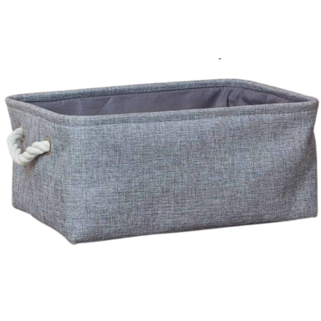 Panier à linge élégant avec poignées en corde – Image 9