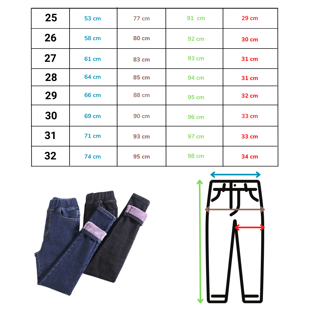 Jegging en laine polaire thermique pour femmes – Image 8