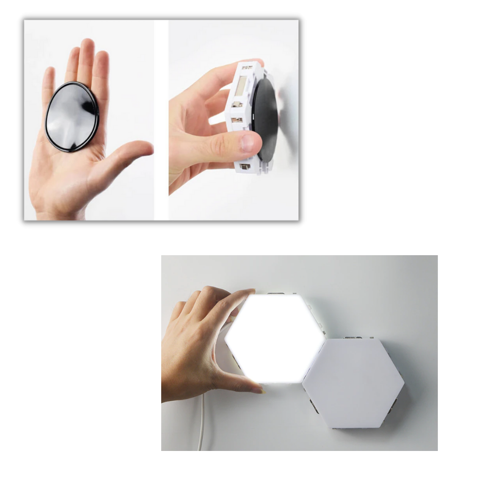 Lot de 3 lampes tactiles modulaires – Image 4