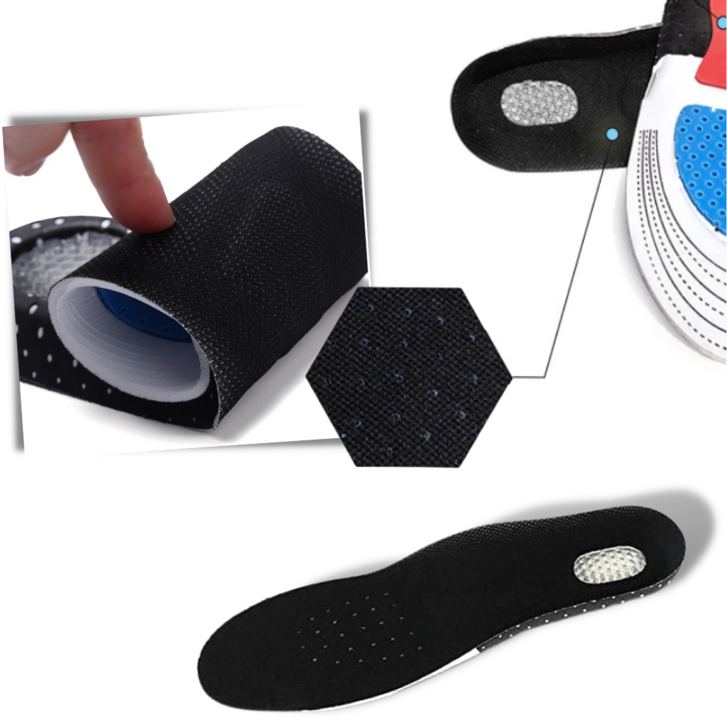 Semelles unisexes en gel pour chaussures de course – Image 4