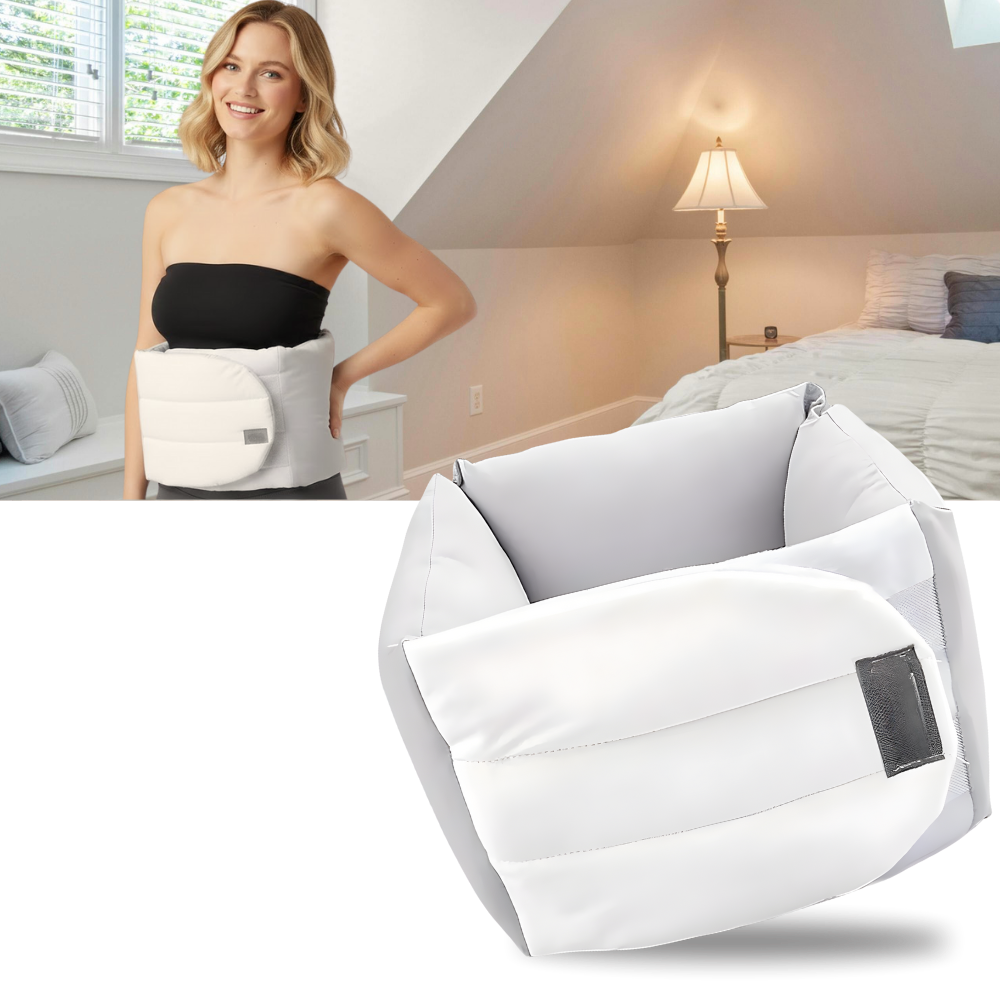 Ceinture de support dorsal en soie glacée