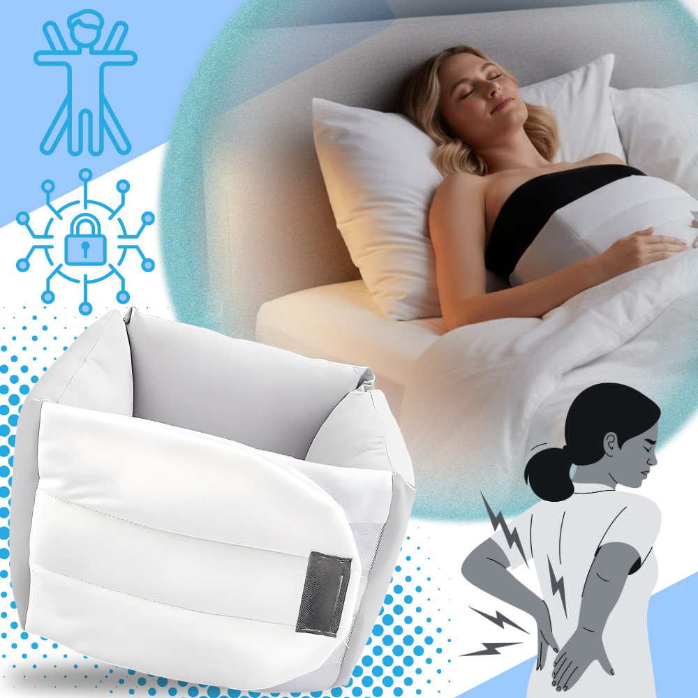 Ceinture de support dorsal en soie glacée – Image 3